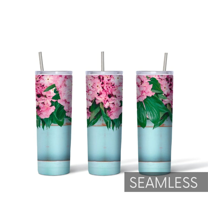 Flower Pot Tumbler Sublimation