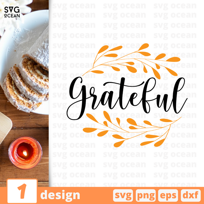 Grateful SVG vector bundle - Svg Ocean