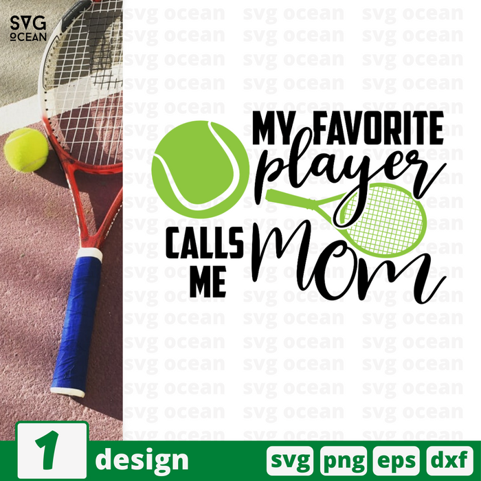 My favorite player calls me mom SVG vector bundle - Svg Ocean