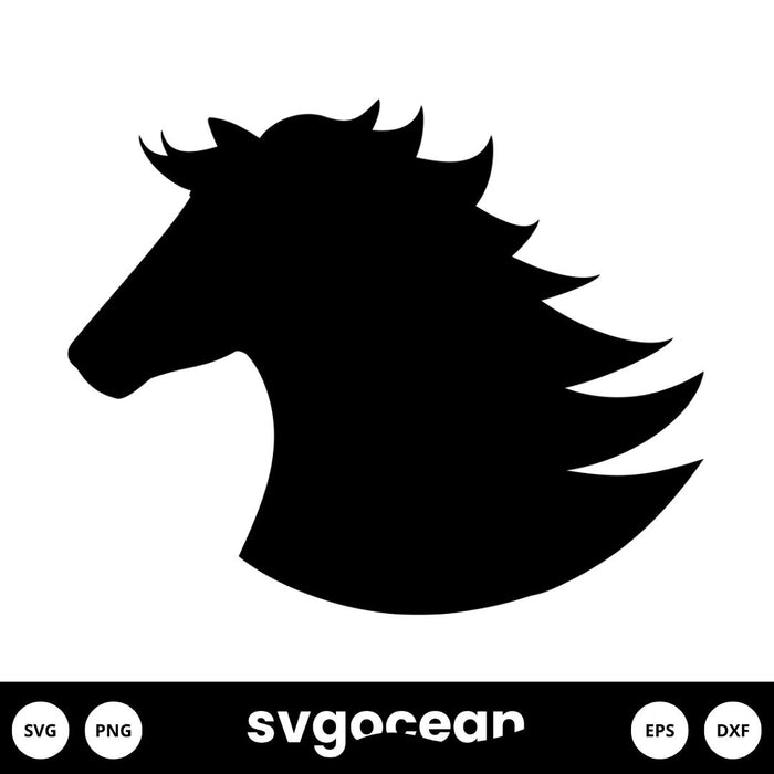 Horsehead Svg - Svg Ocean