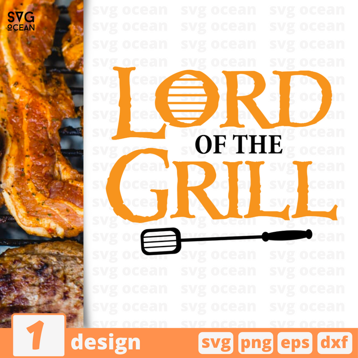 Lord of the Grill SVG vector bundle - Svg Ocean