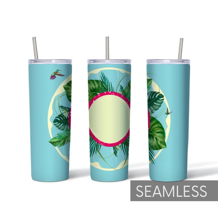 Palm Leaf Tumbler Sublimation