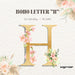 Boho Wedding Letter H - Svg Ocean