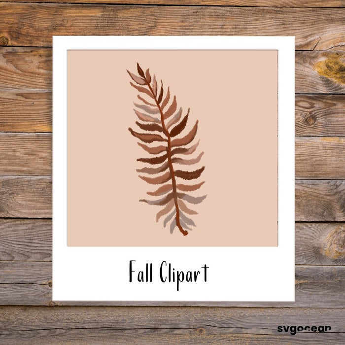 Fall Leaf Clipart - Svg Ocean