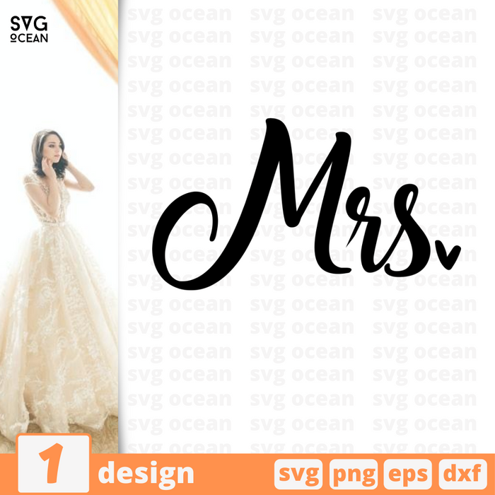 Mrs SVG vector bundle - Svg Ocean