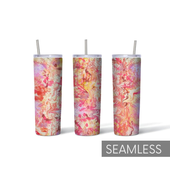 Pink Tumbler Sublimation