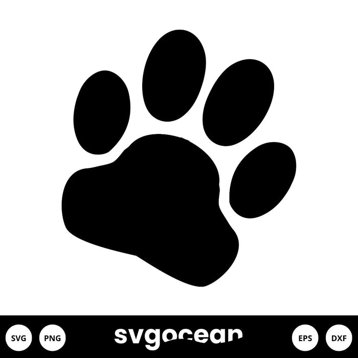 Cat Paw Svg - Svg Ocean