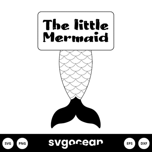 The Little Mermaid Svg - Svg Ocean
