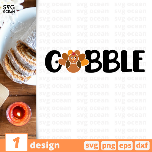 Gobble SVG vector bundle - Svg Ocean