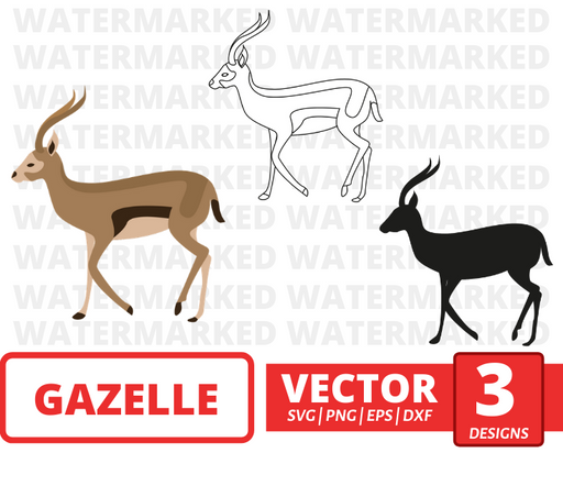 Gazelle svg