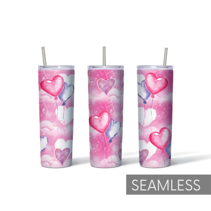 FREE Valentines Day Tumbler Sublimation - Svg Ocean