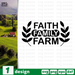 Faith family farm SVG vector bundle - Svg Ocean