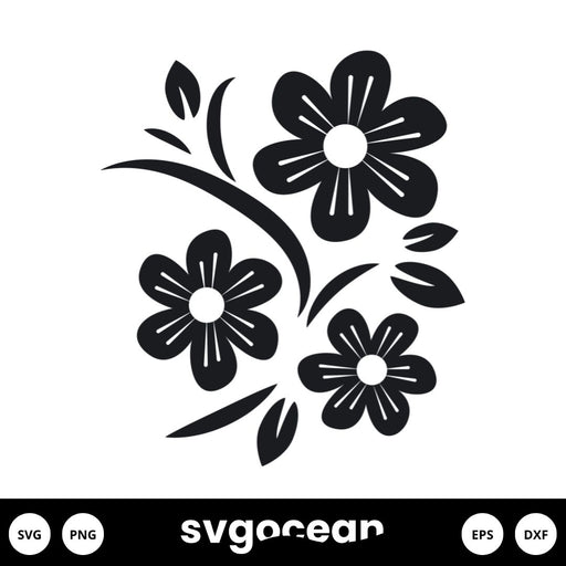 Flower Vine SVG - Svg Ocean