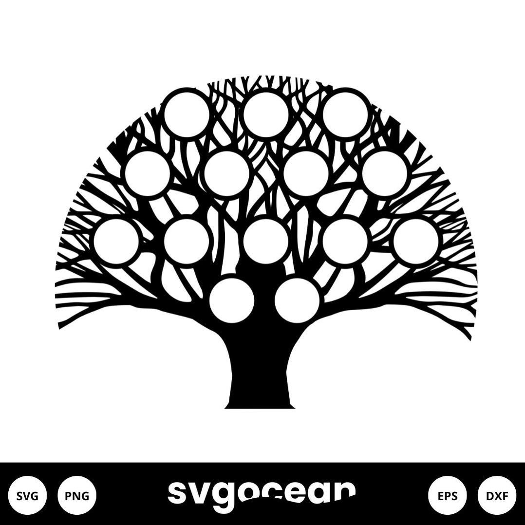 Trees Svg Bundle vector for instant download - Svg Ocean — svgocean