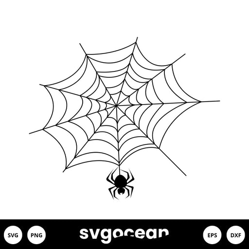 Corner Spider Web Svg - Svg Ocean