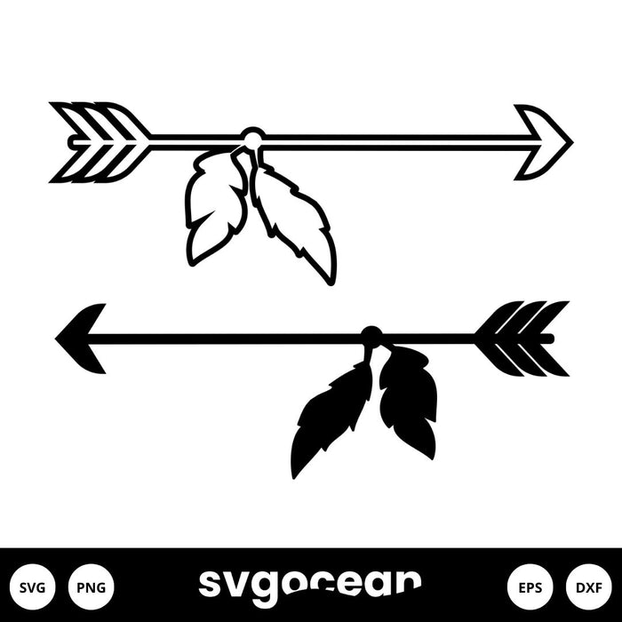 Boho Arrows SVG - Svg Ocean