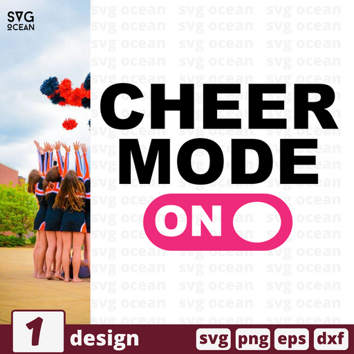 Cheer mode on SVG vector bundle - Svg Ocean