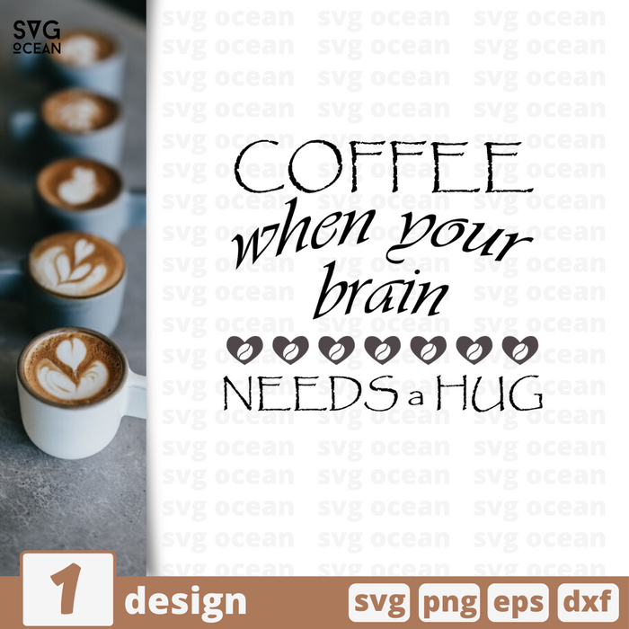 When your brain needs a hug SVG vector bundle - Svg Ocean