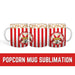 Popcorn Mug Sublimation - Svg Ocean