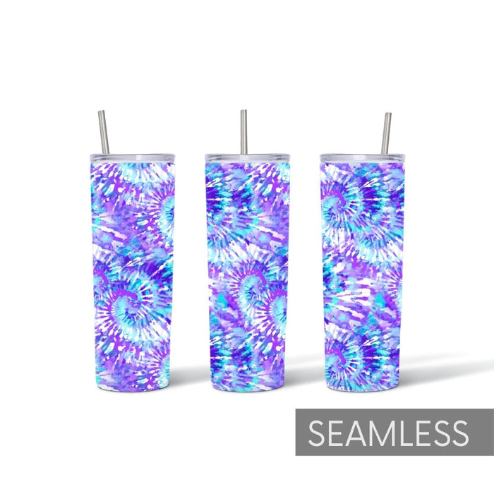 Tie Dye Tumbler Sublimation 20 oz