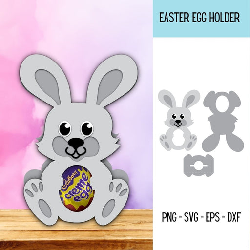 Hare Egg Holder SVG - Svg Ocean