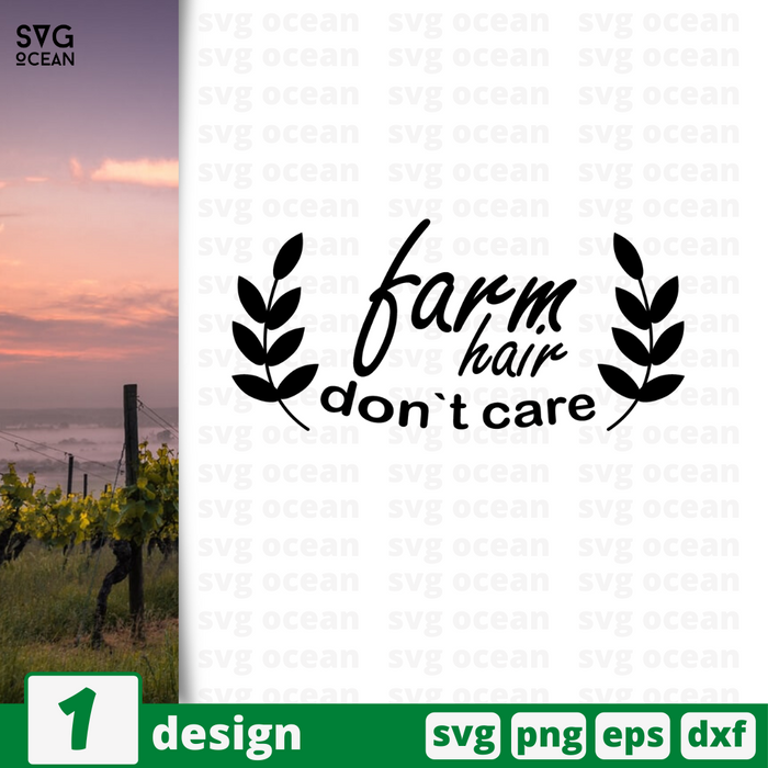 Farm hair dont care SVG vector bundle - Svg Ocean