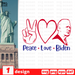 Peace Love Biden SVG vector bundle - Svg Ocean