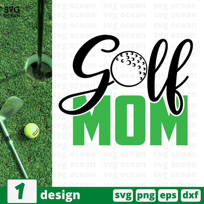 Golf mom SVG vector bundle - Svg Ocean