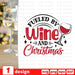 Fueled by Wine and Christmas SVG vector bundle - Svg Ocean