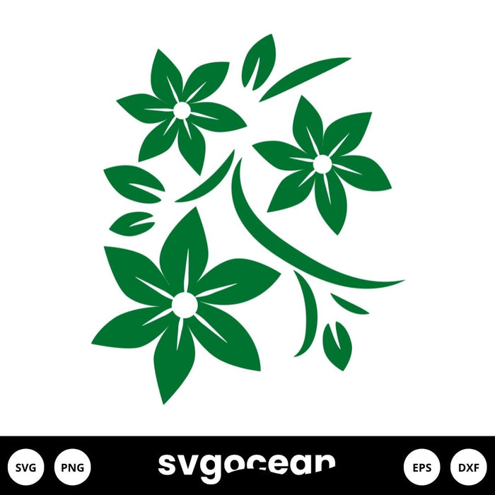Flower Vines SVG - Svg Ocean