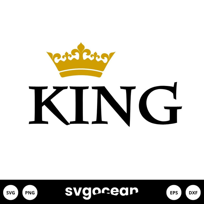 King Crown SVG - Svg Ocean
