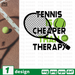 Tennis is cheaper than therapy SVG vector bundle - Svg Ocean