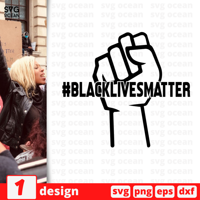 #BlackLivesMatter SVG vector bundle - Svg Ocean
