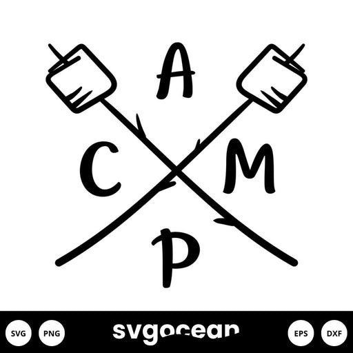 Camping Svg - Svg Ocean