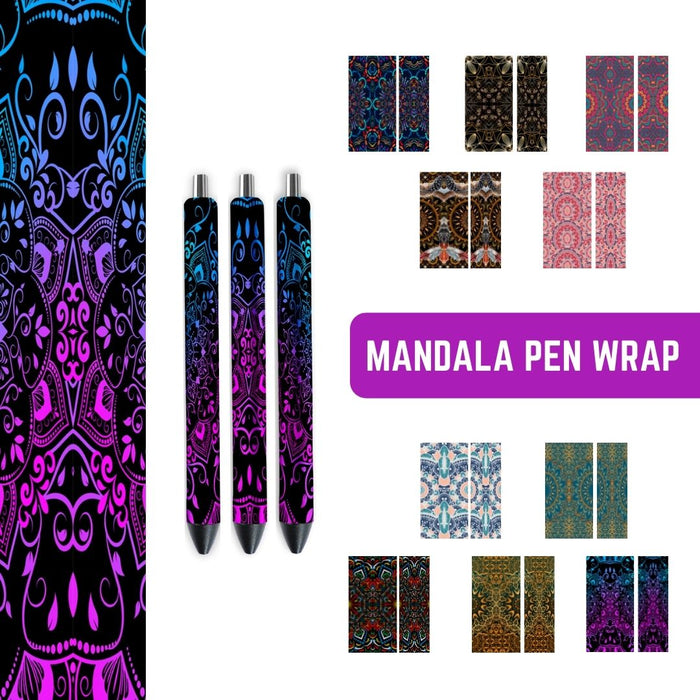 Mandala Pen Sublimation - Svg Ocean
