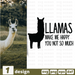 Free Llama svg