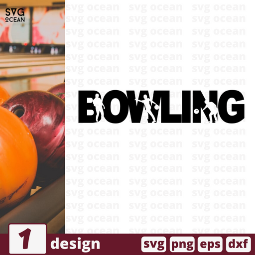Bowling SVG vector bundle - Svg Ocean