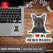 French Bulldog Sticker SVG - svgocean