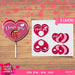 Heart Lollipop Holder SVG - svgocean