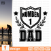 Number 1 dad SVG bundle SVG bundle - Svg Ocean