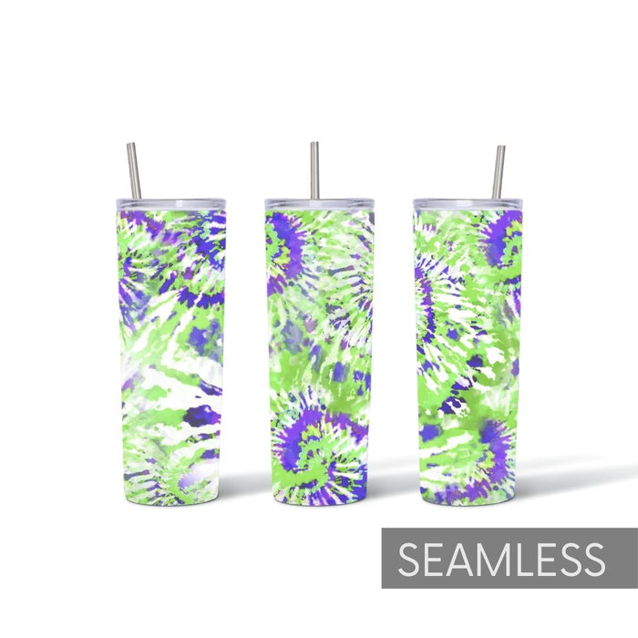 Tie Dye Tumbler Sublimation - Svg Ocean