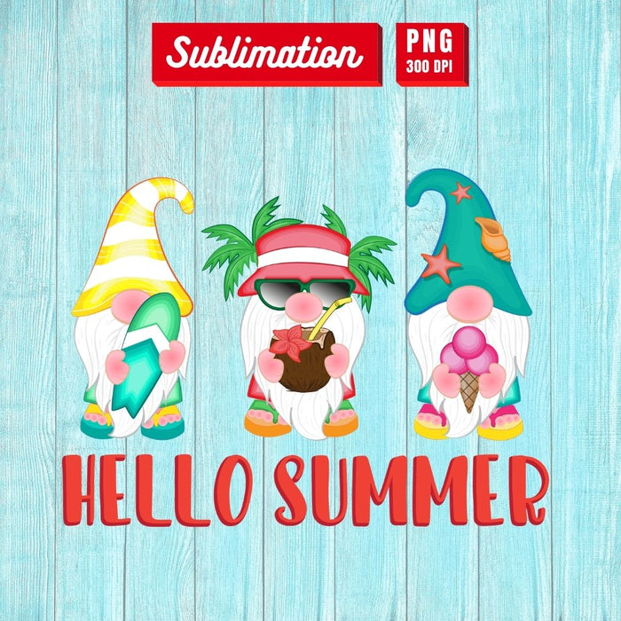 Free Hello Summer Sublimation