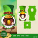 St Patrick's Day Gnome Egg Holder SVG - svgovean