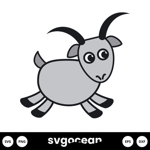 Goat Svg - Svg Ocean