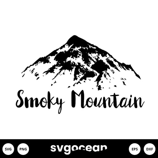 Smoky Mountain Svg - Svg Ocean