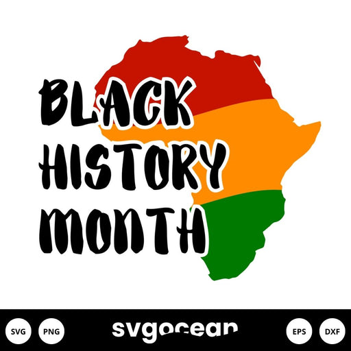 Black History Month Svg - Svg Ocean