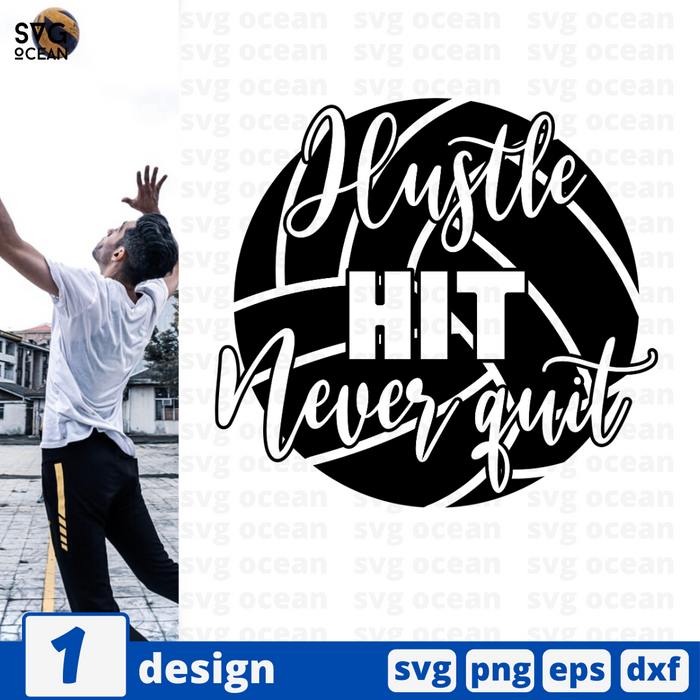 Hustle Hit SVG vector bundle - Svg Ocean