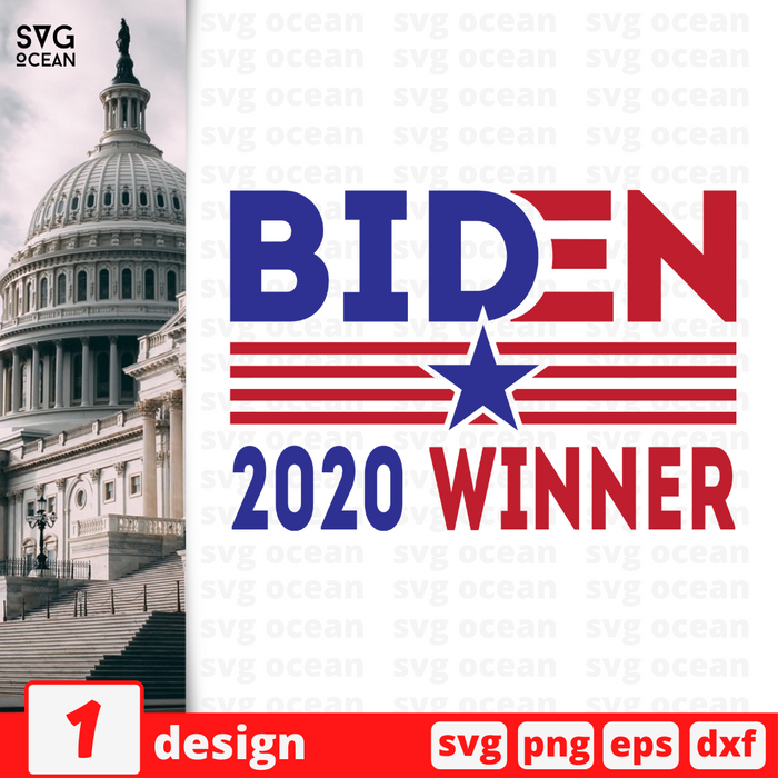 Biden 2020 Winner SVG vector bundle - Svg Ocean