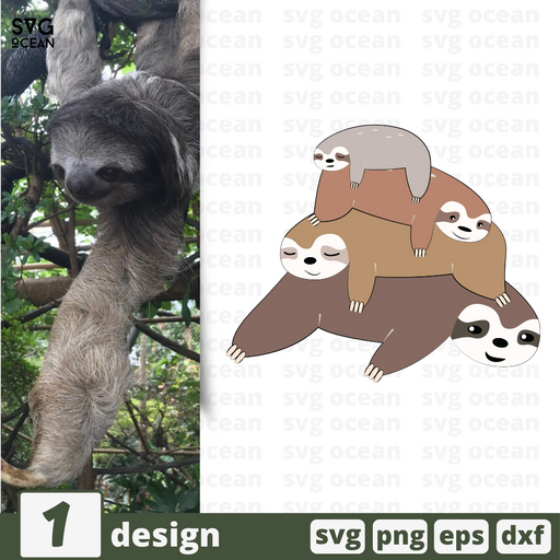Free Sloth svg
