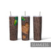 Wood Bark Tumbler Sublimation - Svg Ocean